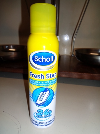 School's fresh step, deodorante in spray per scarpe