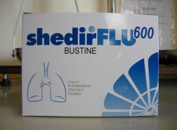 SHEDIRFLU 600 20 bustine balsamiche, antitussive