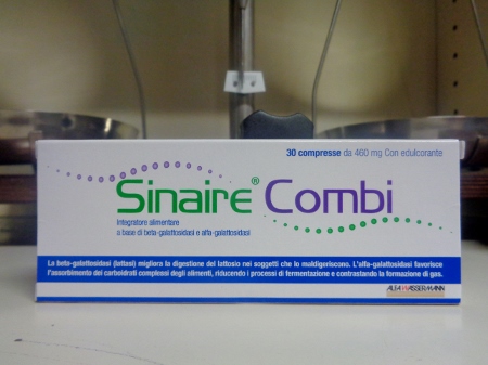 SINAIRE COMBI, combatte la formazione di gas intestinali