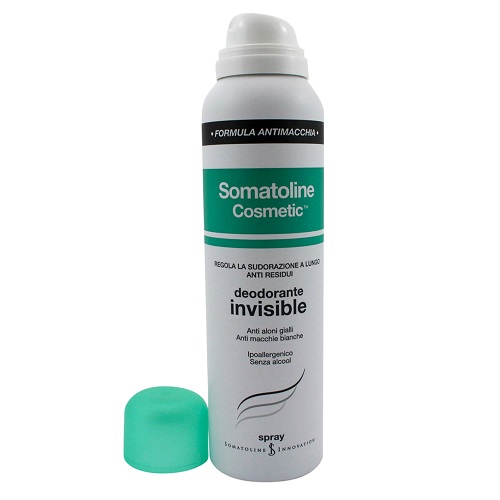Somatoline Deodorante Invisibile Spray, anti-macchia