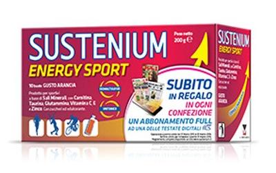 Sustenium Energy Sport, con Sali minerali e Carnitina