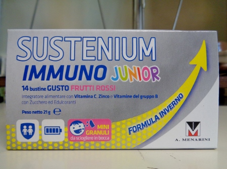 Sustenium IMMUNO Junior, aiuta il tuo sistema immunitario