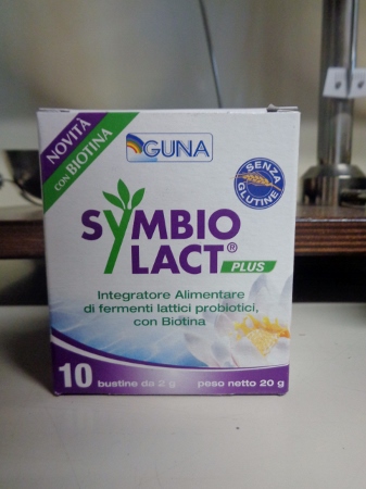 Symbiolact Plus 10 bustine, fermenti lattici probiotici