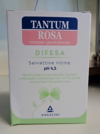 Tantum Rosa Difesa Salviettine per l'igiene intima a pH 4.5