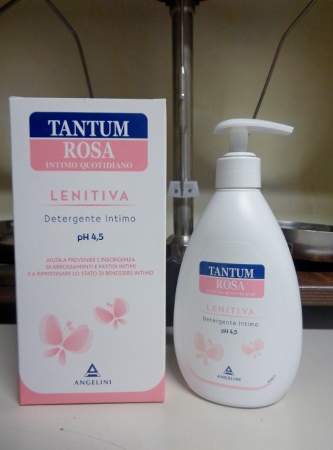 Tantum Rosa Lenitiva detergente intimo pH 4.5