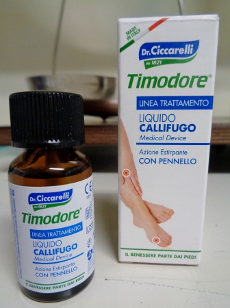 Timodore Ciccarelli, Callifugo Liquido con applicatore