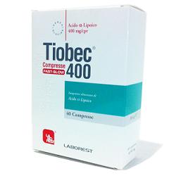 TIOBEC 400 compresse, con acido alfa lipoico
