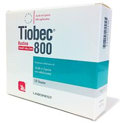 TIOBEC 800 bustine, con acido alfa lipoico