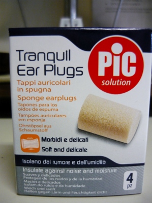 Tranquil Ear Plugs, 4 tappi auricolari in spugna