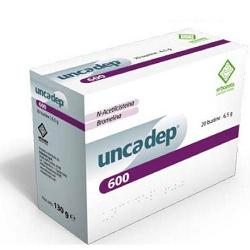 UNCADEP 600 bustine, mucolitico ed antiinfiammatorio