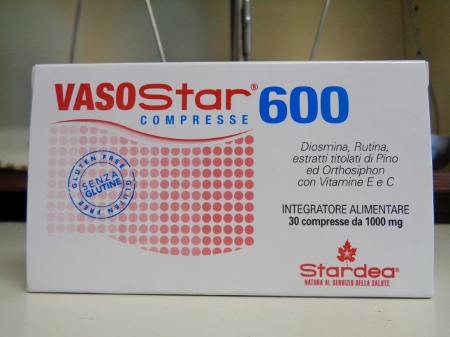 VasoStar 600 compresse, funzionamento dei vasi sanguigni