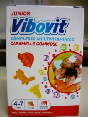 VIBOVIT JUNIOR multivitaminico/minerale 30 caramelle gommose
