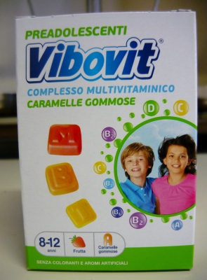 VIBOVIT preadolescenti multivitaminico/minerale 30 caramelle gom